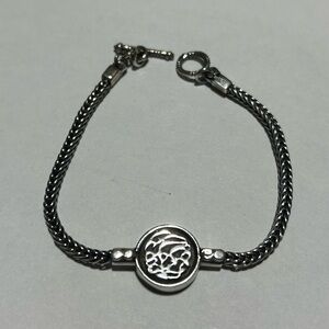 Handmade Egyptian Silver Rope Chain Bracelet